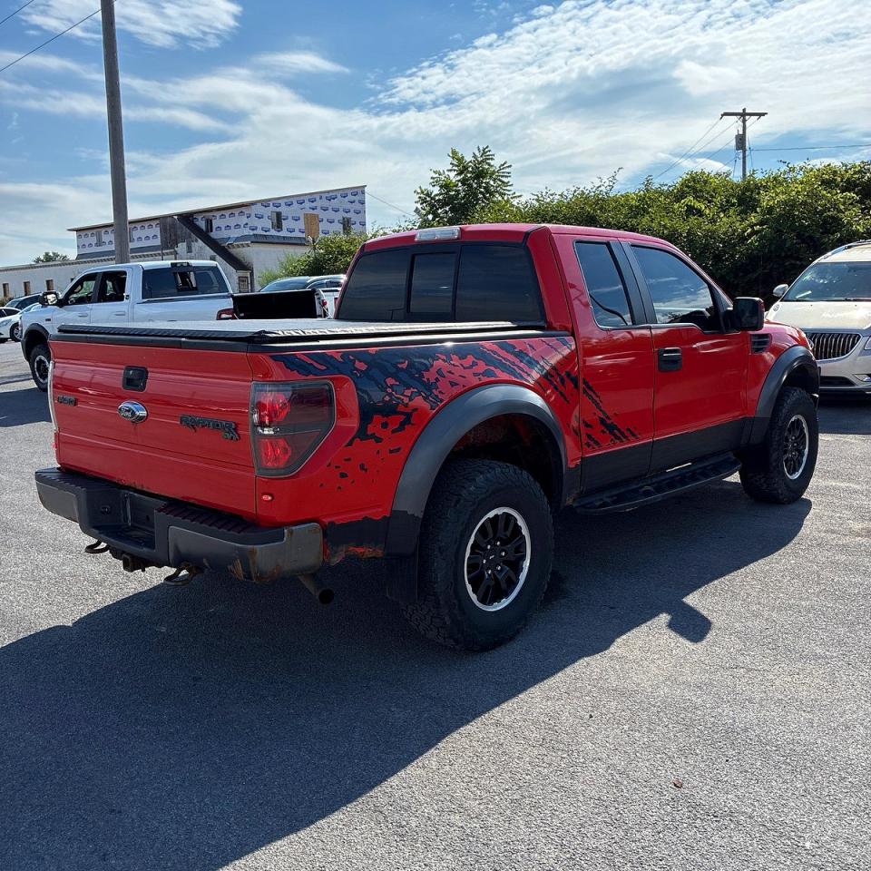 2010 Ford F150 Super Cab Красный vin: 1FTEX1EV8AFA29076