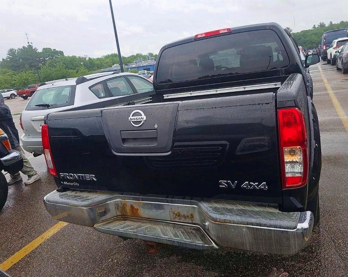 2011 Nissan Frontier S Black vin: 1N6AD0EV5BC449377