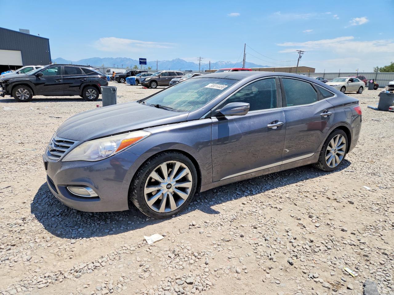 2013 Hyundai Azera Base Gray vin: KMHFH4JG7DA321647