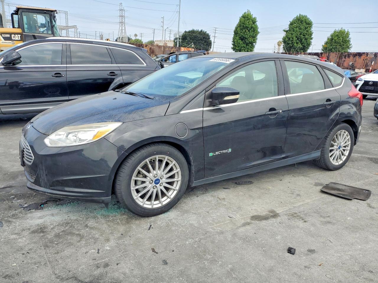 2014 Ford Focus Bev Black vin: 1FADP3R41EL111821