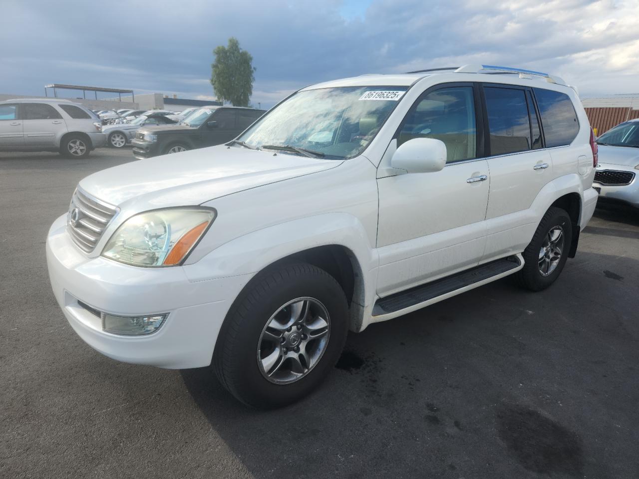 2009 Lexus Gx 470 White vin: JTJBT20XX90178498