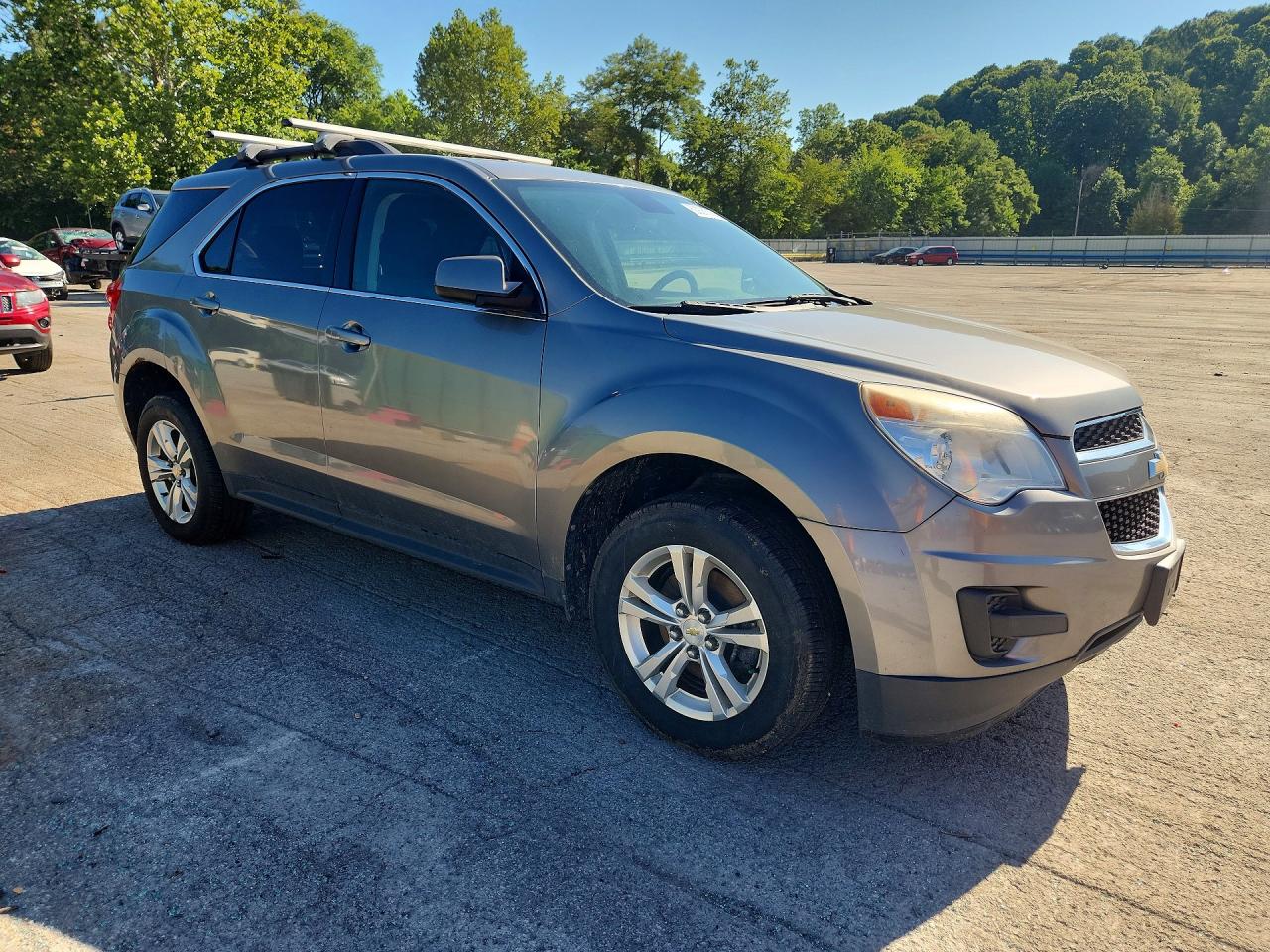 2012 Chevrolet Equinox Lt Gray vin: 2GNFLEEK1C6292995