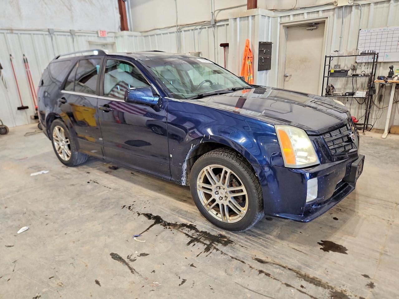 2008 Cadillac Srx Blue vin: 1GYEE63A880112100