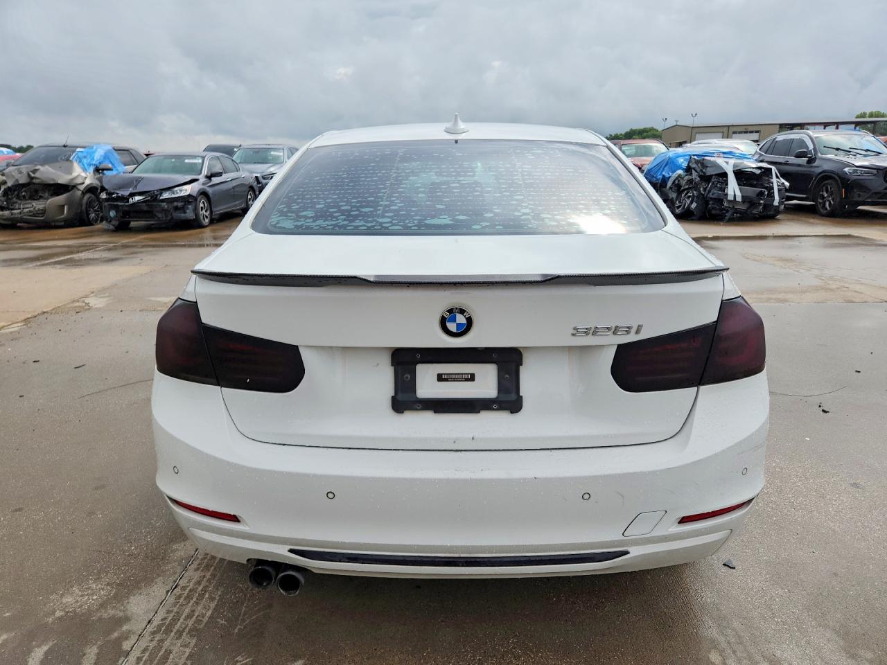 2015 Bmw 328 I Sulev Gray vin: WBA3C1C51FP853456