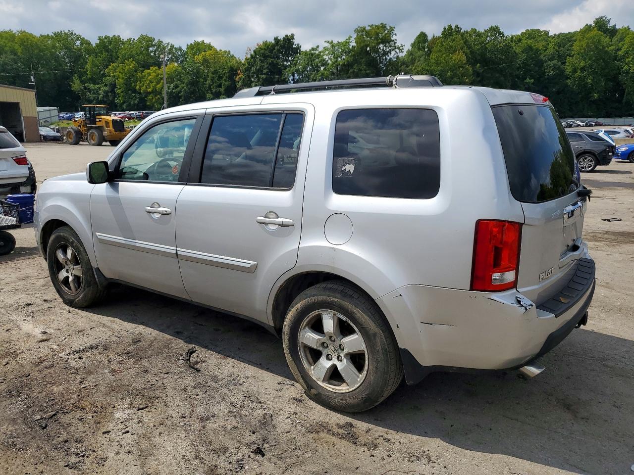 2010 Honda Pilot Exl Silver vin: 5FNYF4H56AB016912