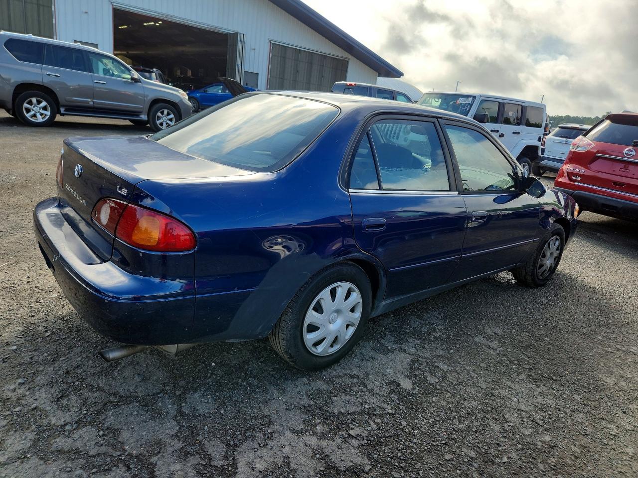 2002 Toyota Corolla Le Blue vin: 2T1BR12E72C579025