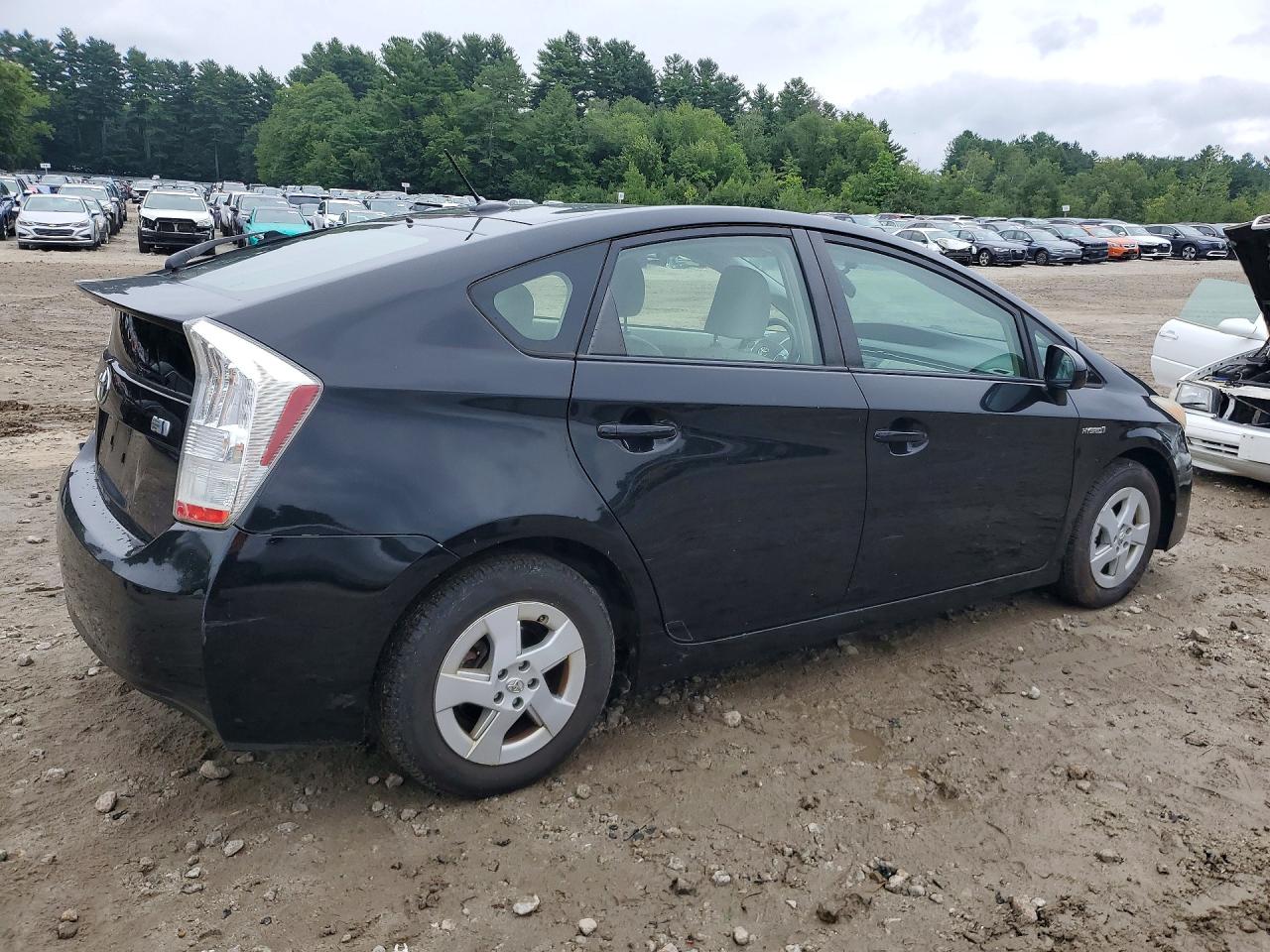 2011 Toyota Prius Two Black vin: JTDKN3DU4B1411259
