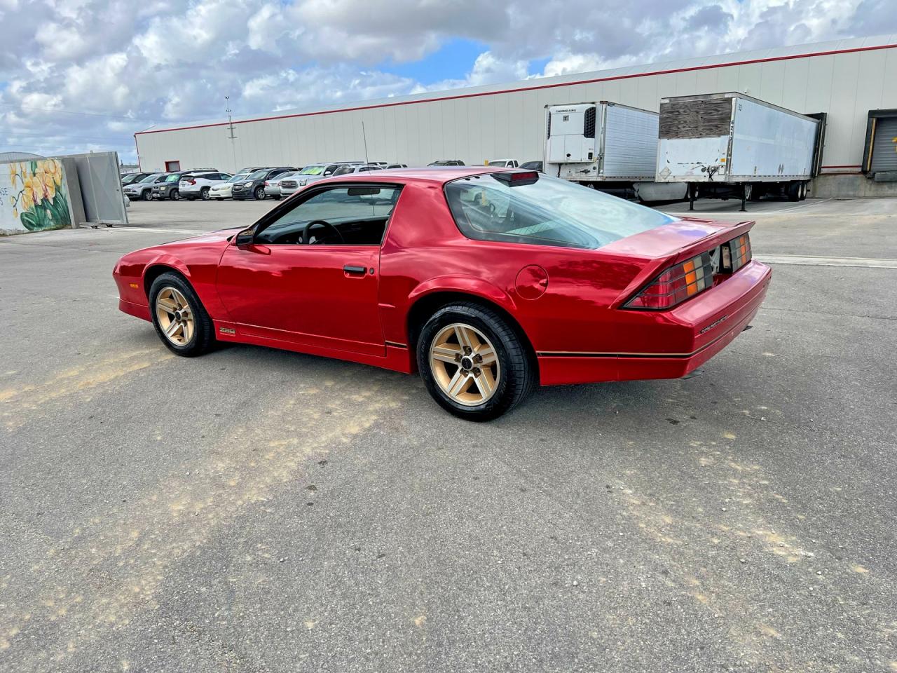 1986 Chevrolet Camaro Red vin: 1G1FP87F3GL117622