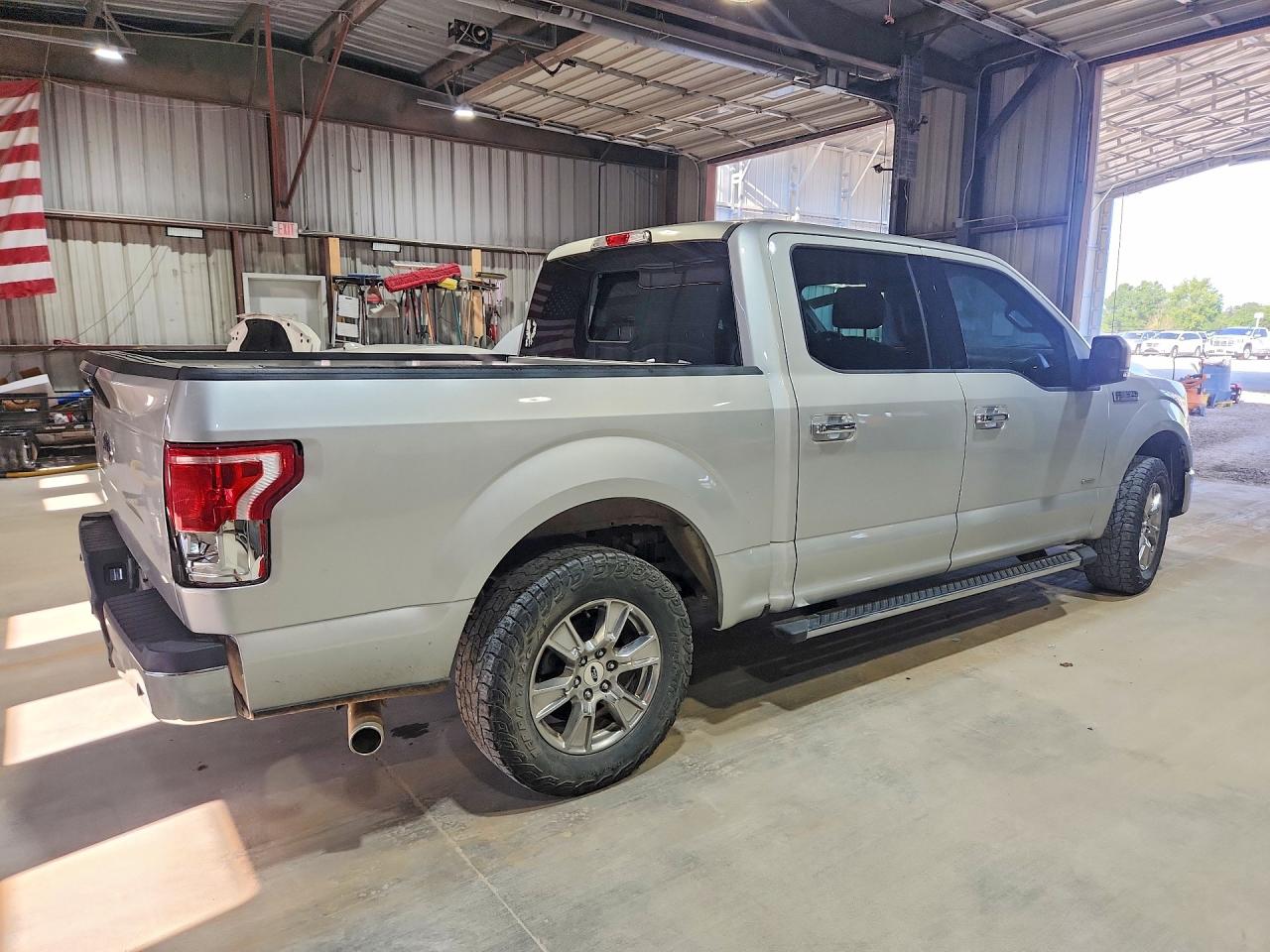 2015 Ford F150 Supercrew Silver vin: 1FTEW1CP5FKD37005