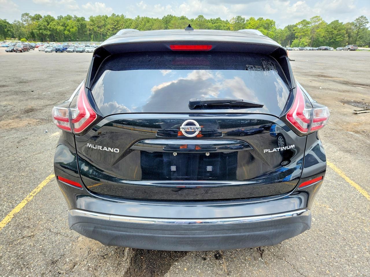 2015 Nissan Murano Platinum Черный vin: 5N1AZ2MG5FN206564