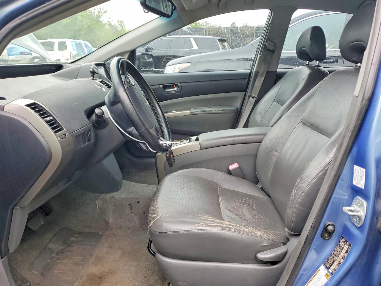 2009 Toyota Prius Base Blue vin: JTDKB20U497828901