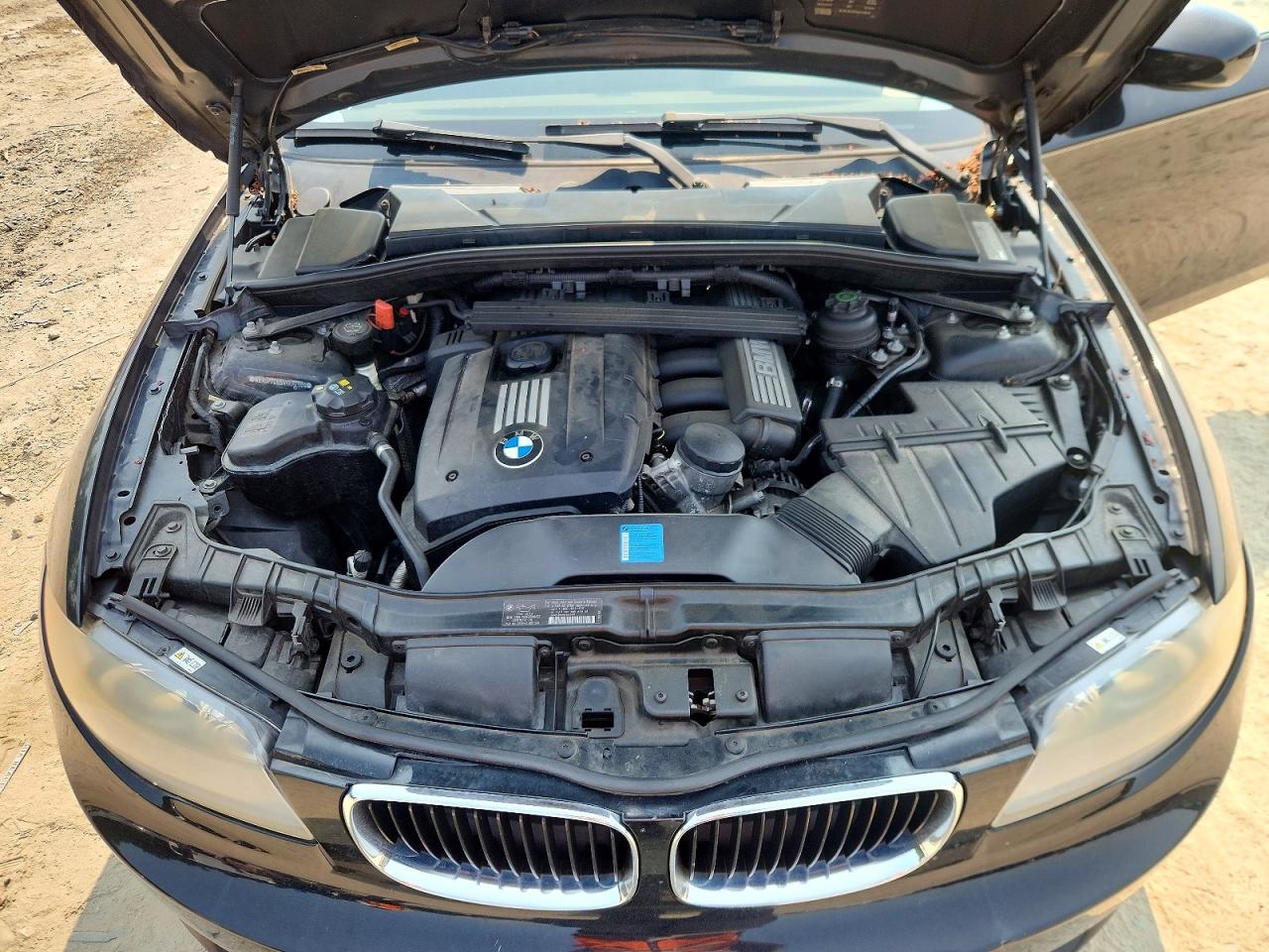 2010 Bmw 128 I Black vin: WBAUP7C55AVK77564