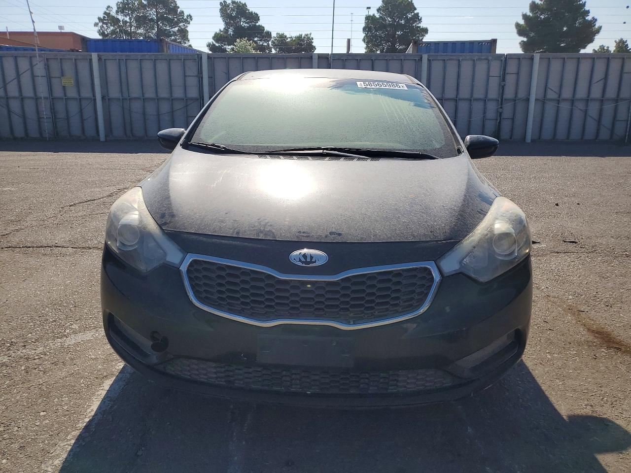 2014 Kia Forte Lx Black vin: KNAFK4A60E5179565