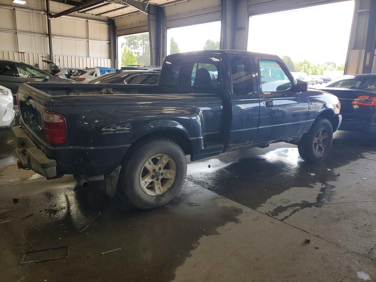 2002 Ford Ranger Super Cab Blue vin: 1FTZR45E62PA76132