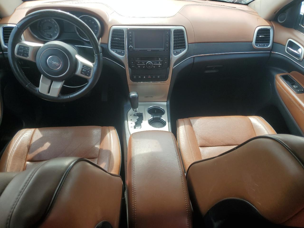 2012 Jeep Grand Cherokee Overland Серый vin: 1C4RJFCT5CC148810