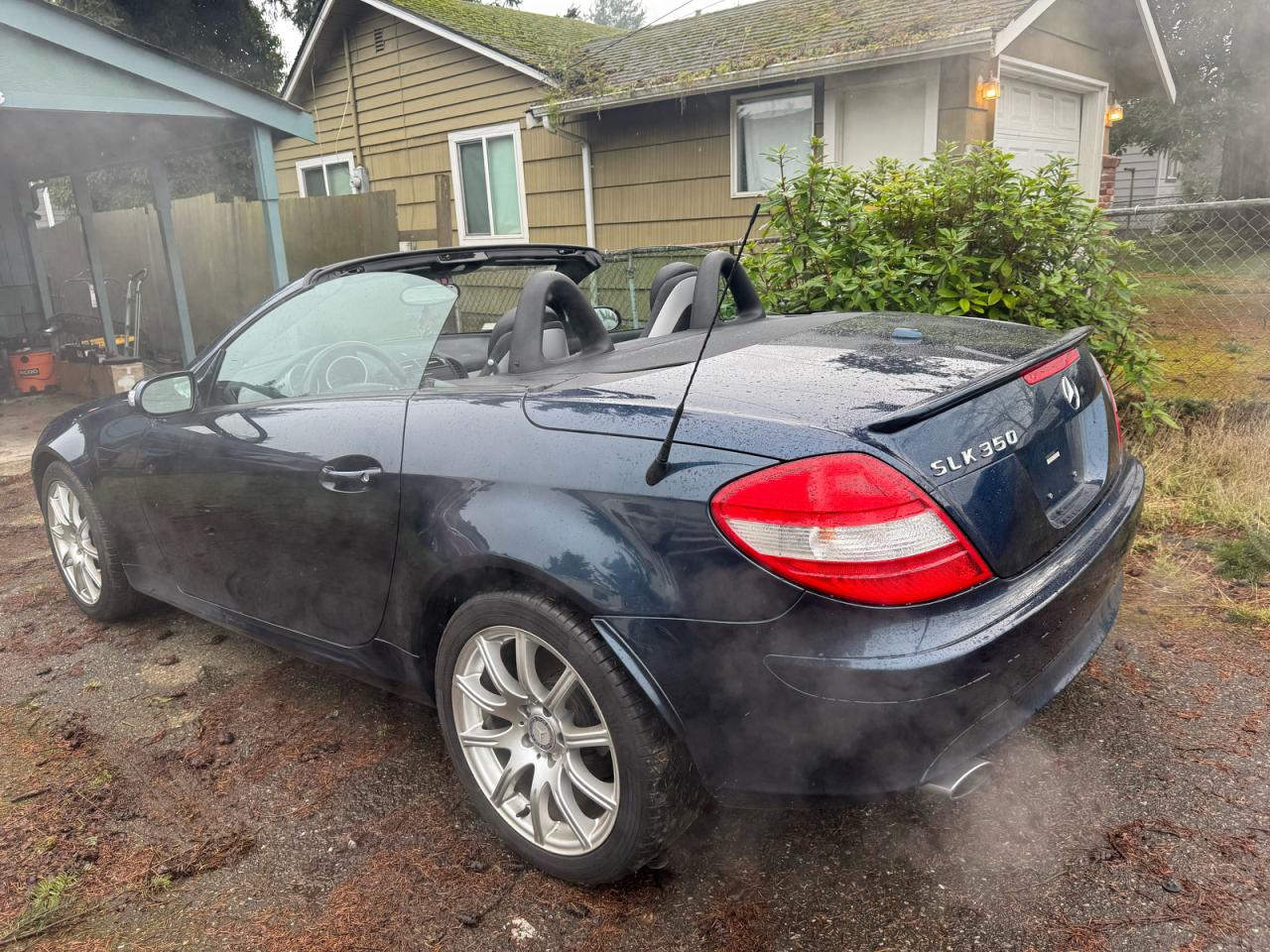 2006 Mercedes-benz Slk 350 Blue vin: WDBWK56F36F093873