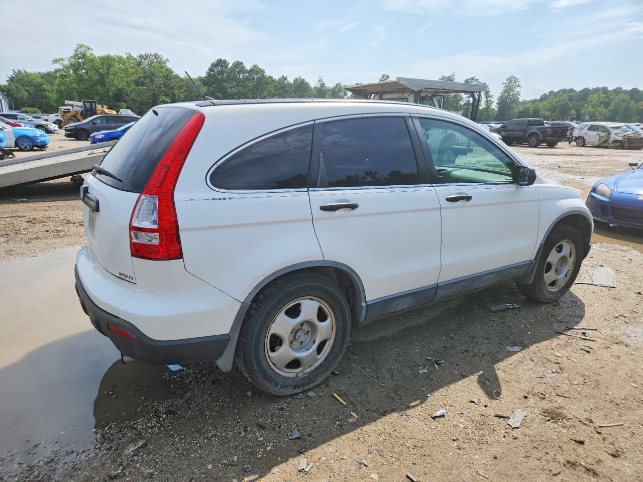 2007 Honda Cr-v Lx Белый vin: JHLRE38387C023062