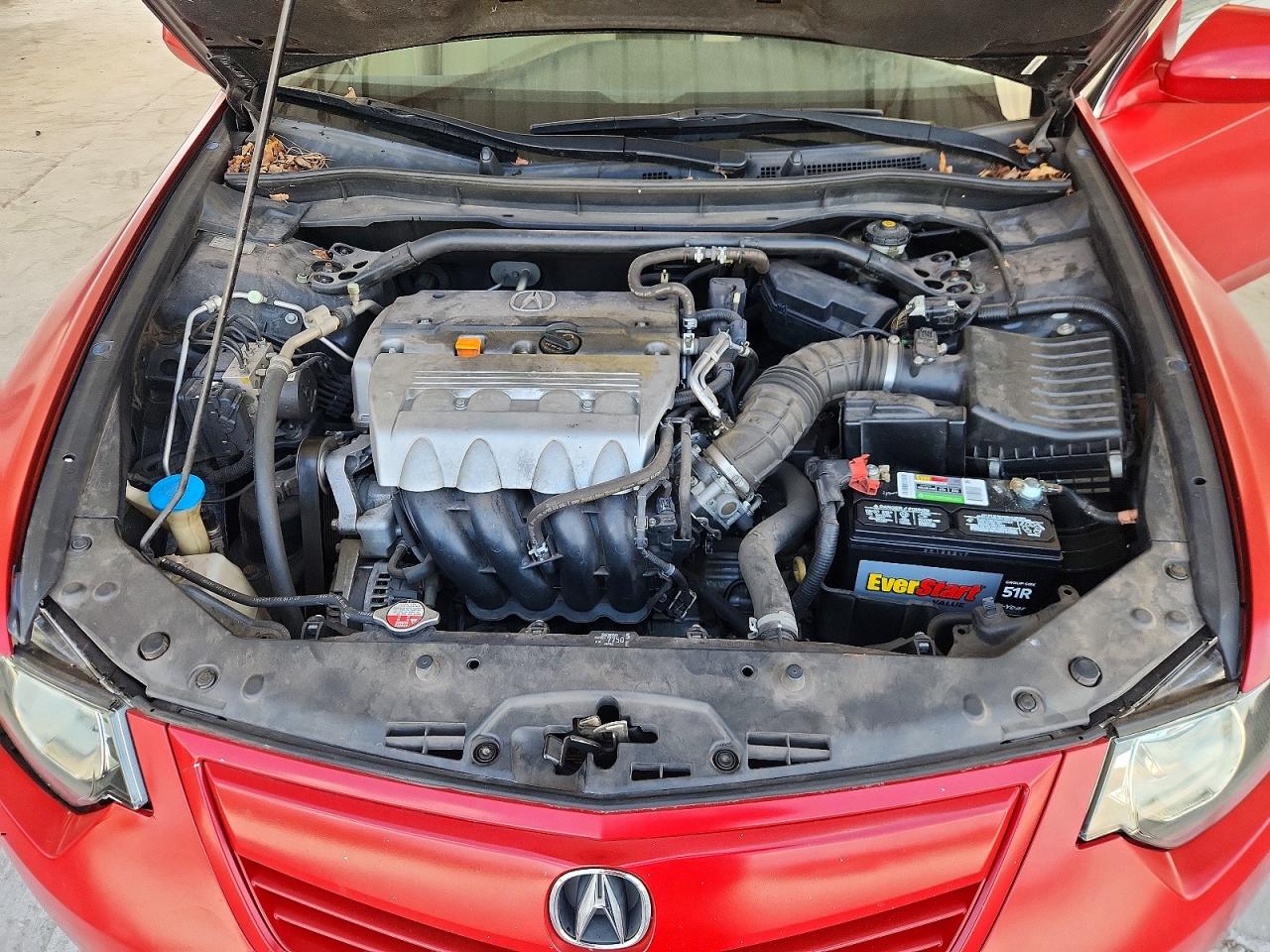 2011 Acura Tsx Red vin: JH4CU2F68BC010297