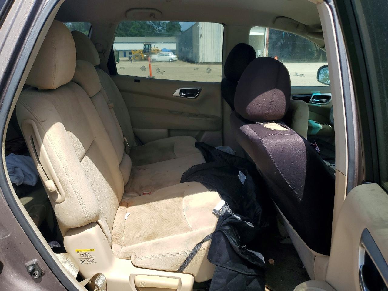 2013 Nissan Pathfinder S Brown vin: 5N1AR2MN0DC675312