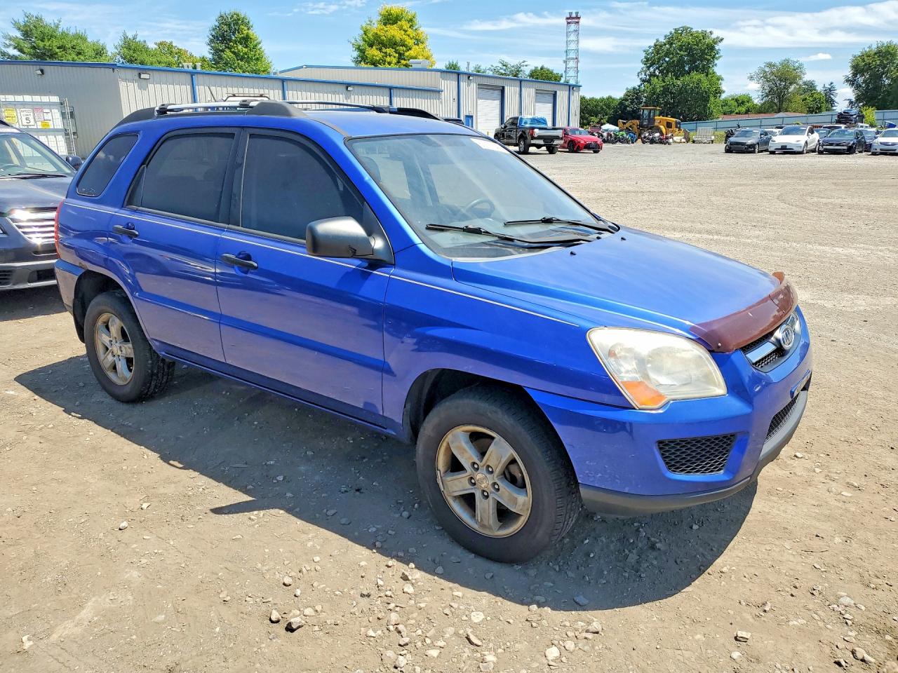 2009 Kia Sportage Lx Синий vin: KNDJE723897602770