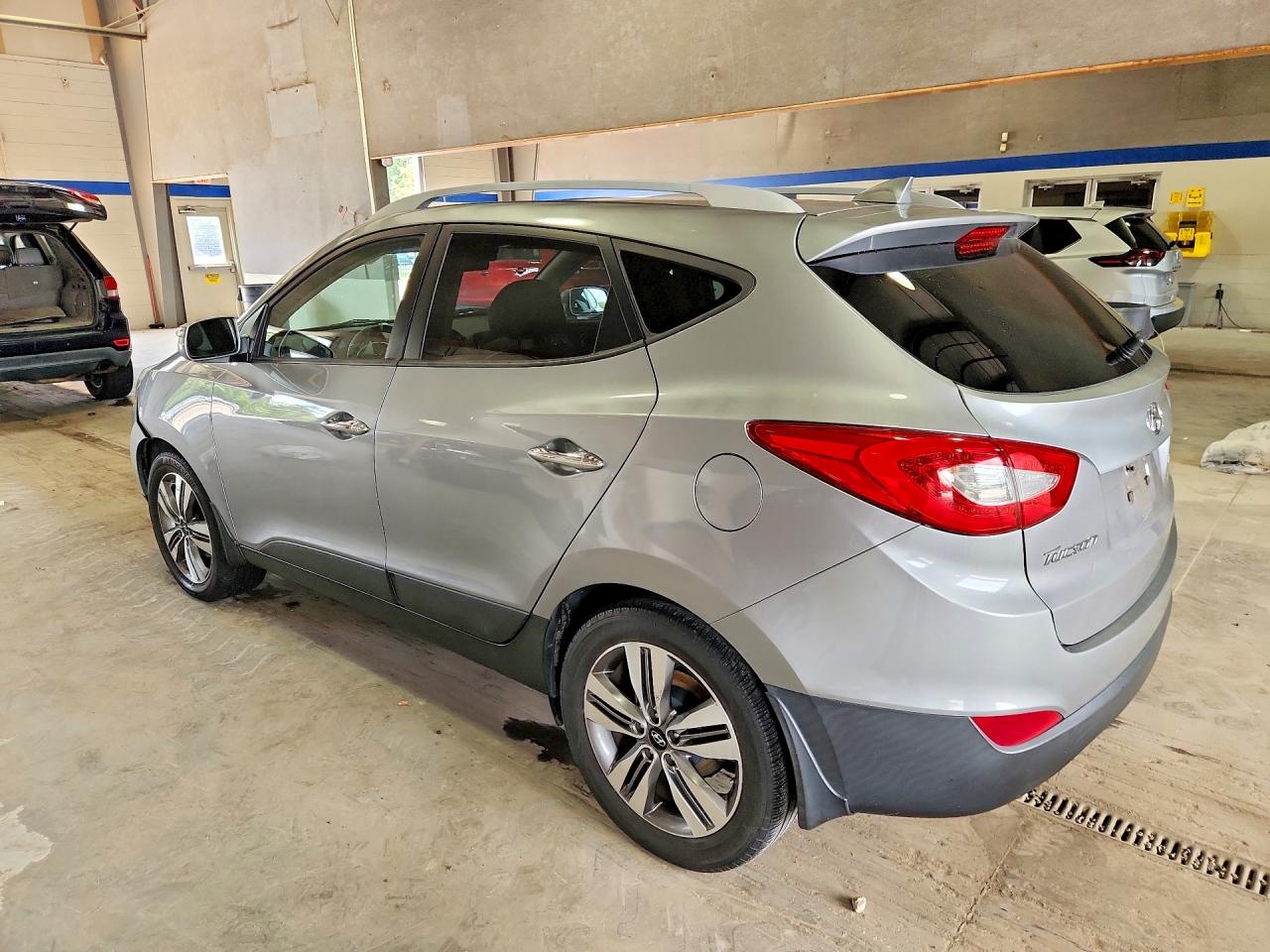 2014 Hyundai Tucson Limited Gray vin: KM8JUCAG2EU901565