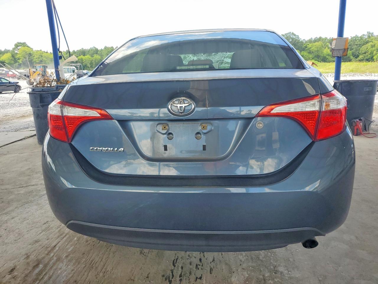 2015 Toyota Corolla L Gray vin: 2T1BURHE9FC417035