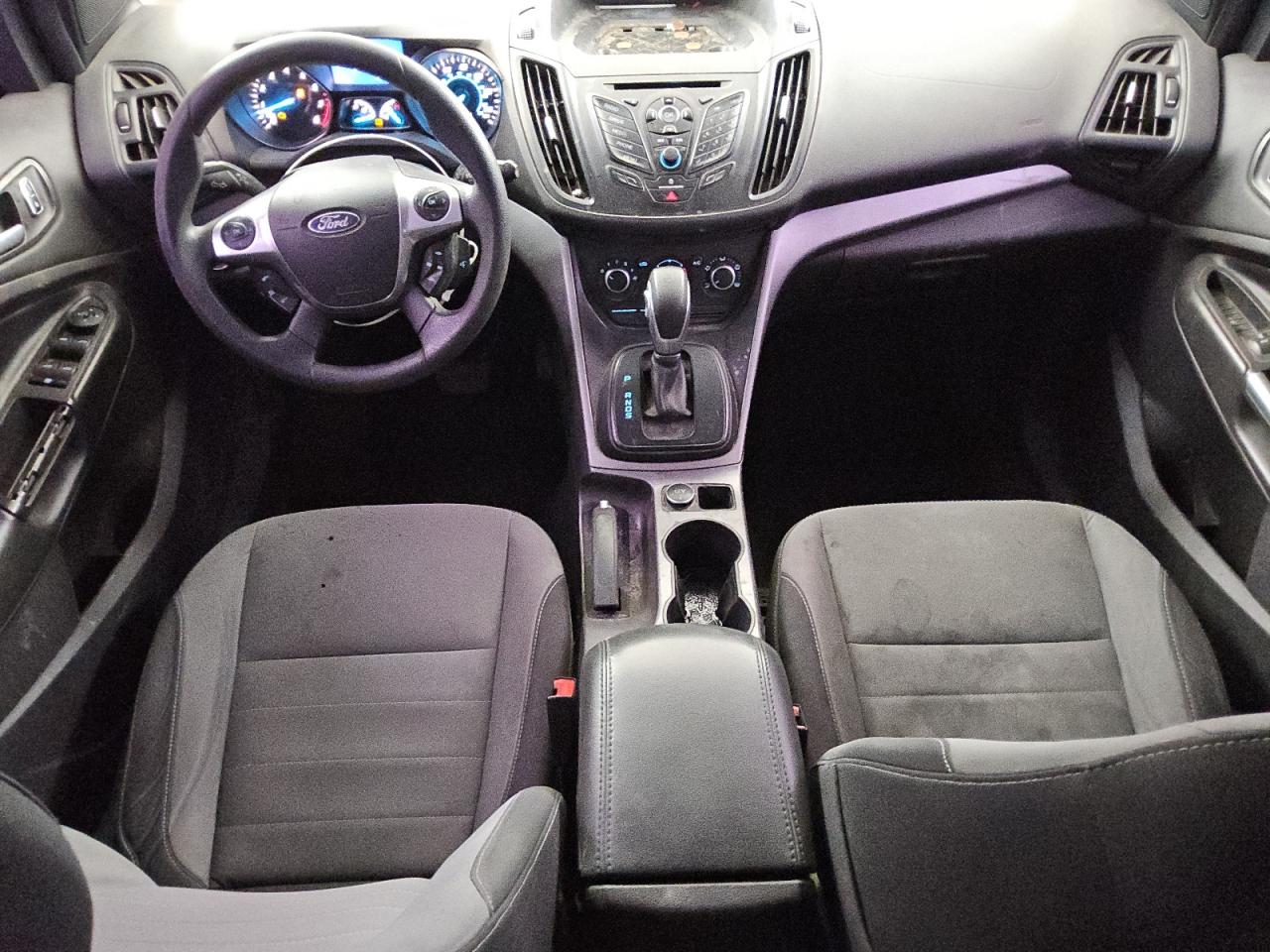 2014 Ford Escape Se Silver vin: 1FMCU9G9XEUC09574 Damage: Left Front Seat Cushion, Burn Hole, 1/8 To 1/2 Inch