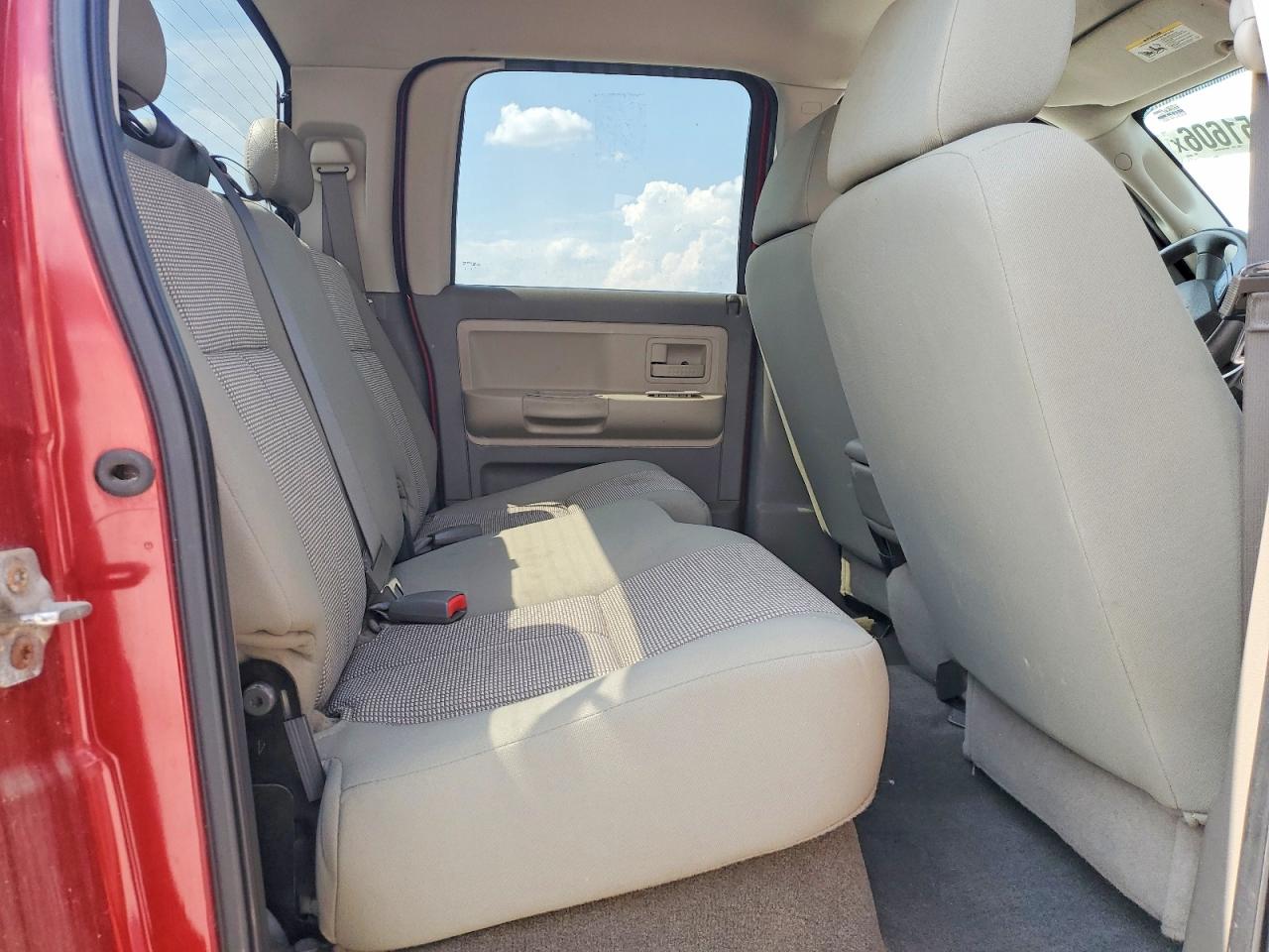 2008 Dodge Dakota Quad Slt Красный vin: 1D7HW48N28S524538