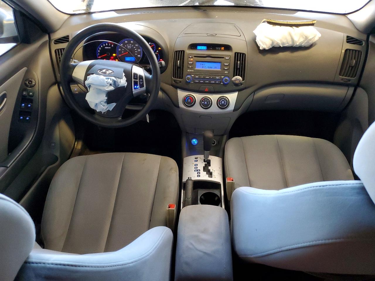 2008 Hyundai Elantra Gls Silver vin: KMHDU46D08U430621