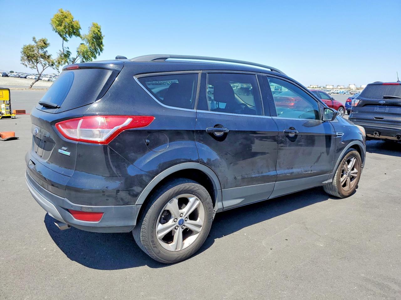 2014 Ford Escape Se Black vin: 1FMCU0GX7EUB01374