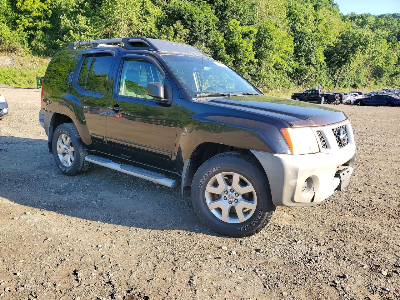2010 Nissan Xterra X Black vin: 5N1AN0NW3AC503679