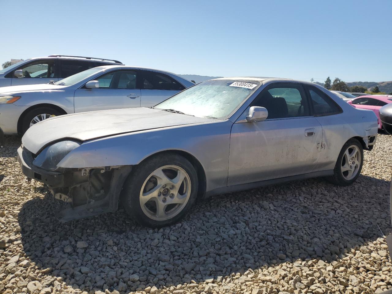 2001 Honda Prelude Silver vin: JHMBB62461C006101
