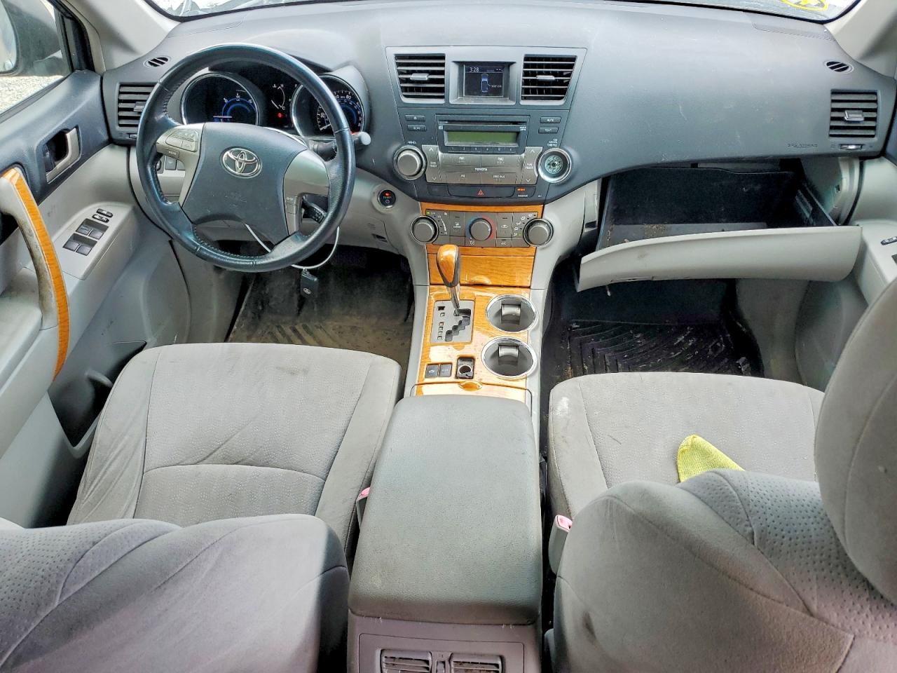 2010 Toyota Highlander Hybrid Серебряный vin: JTEBW3EH4A2043054