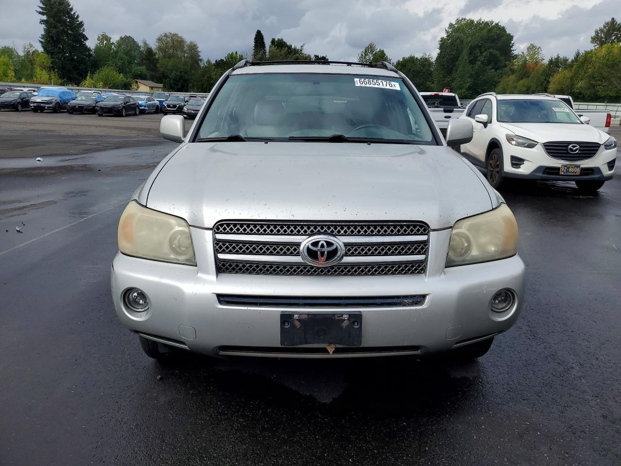 2006 Toyota Highlander Hybrid Silver vin: JTEEW21A660017963