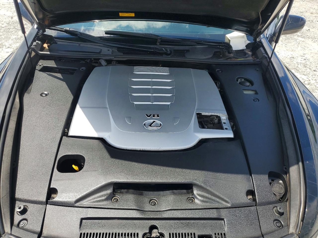 2007 Lexus Ls 460 Black vin: JTHBL46F975018317