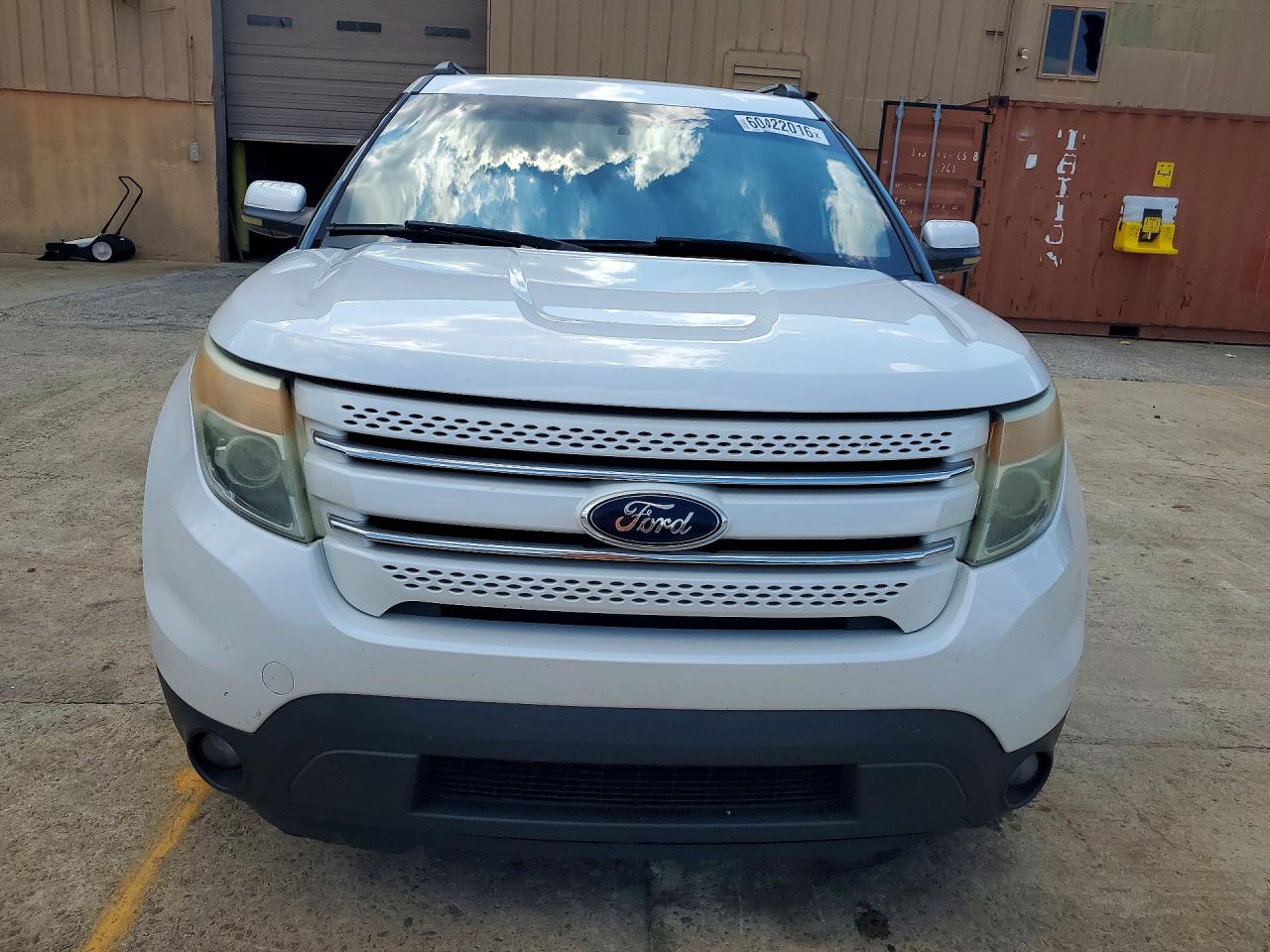 2011 Ford Explorer Limited White vin: 1FMHK7F84BGA37349
