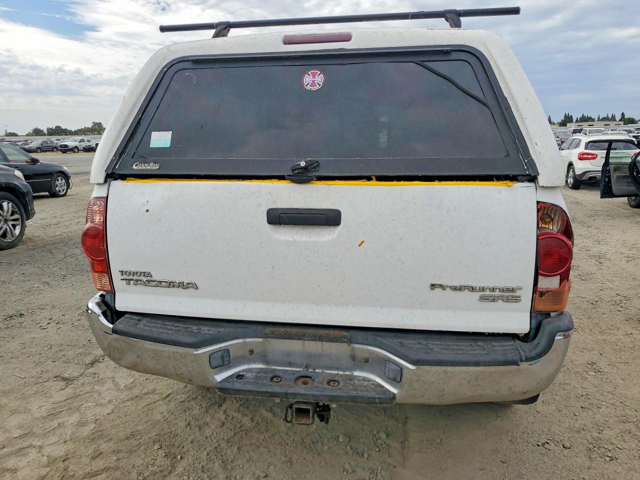 2006 Toyota Tacoma Prerunner Белый vin: 5TENX62N56Z301434
