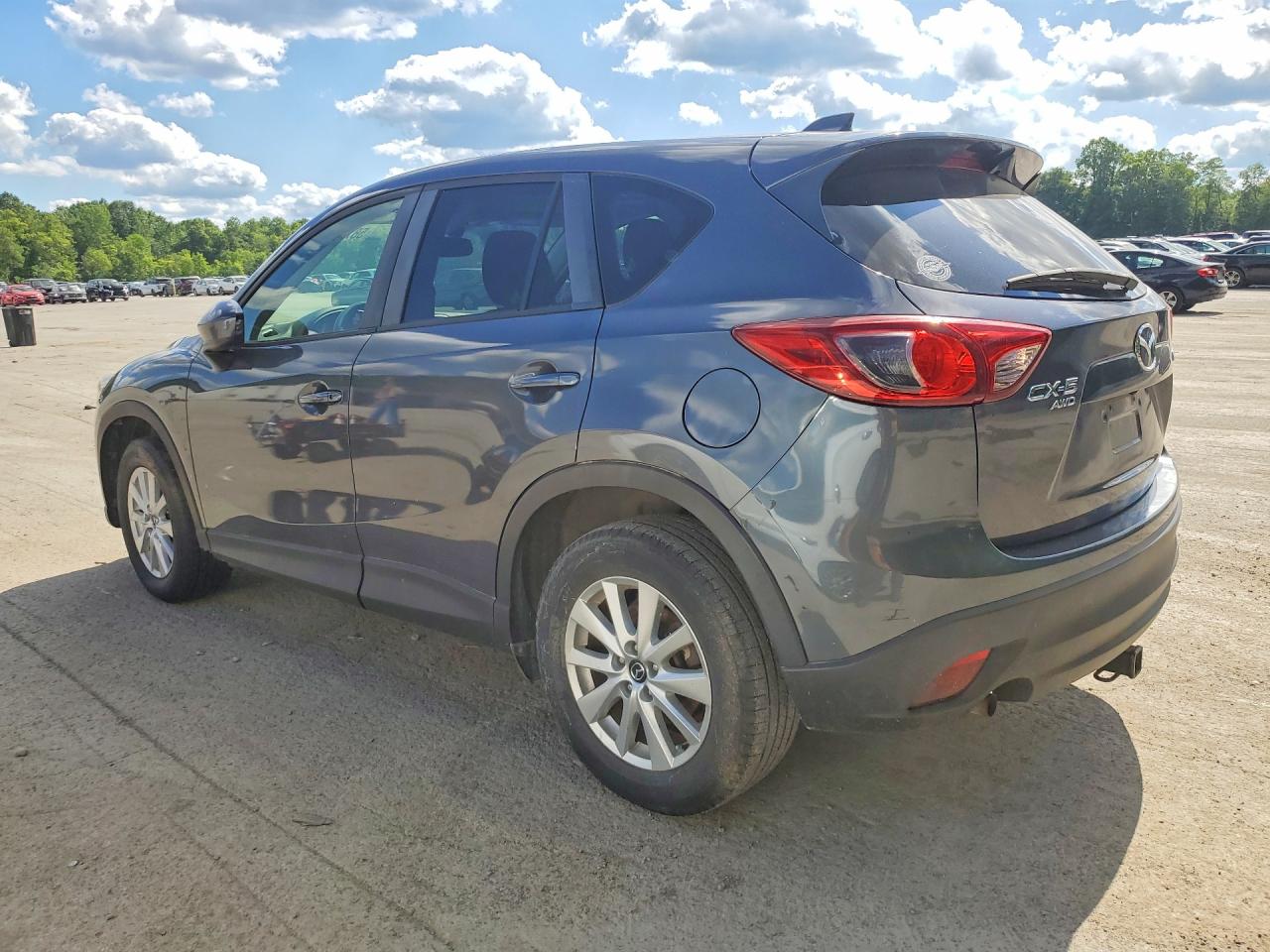 2013 Mazda Cx-5 Touring Gray vin: JM3KE4CEXD0161381