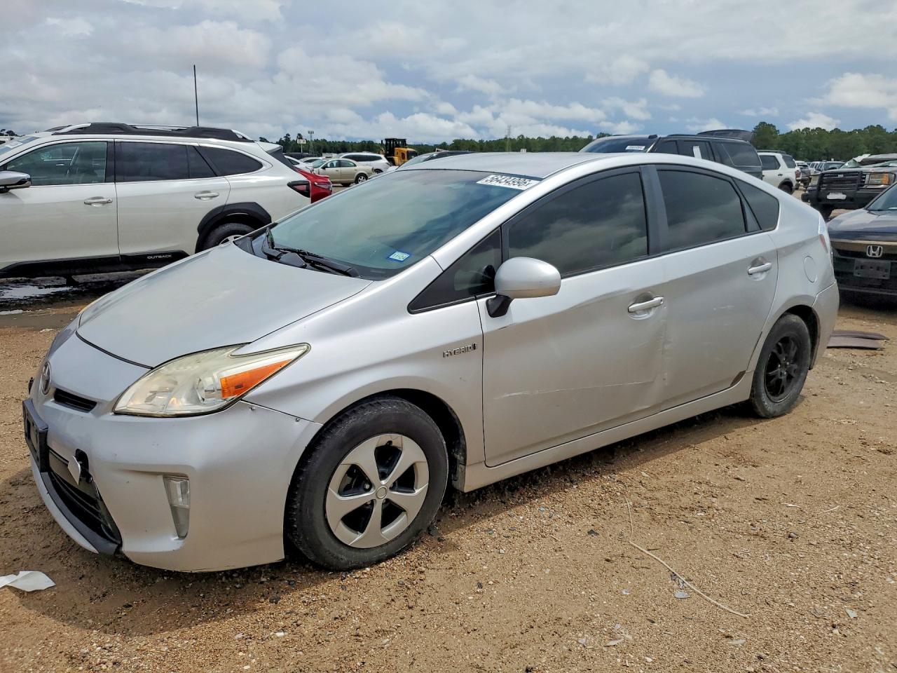 2015 Toyota Prius Two Silver vin: JTDKN3DU6F2001353