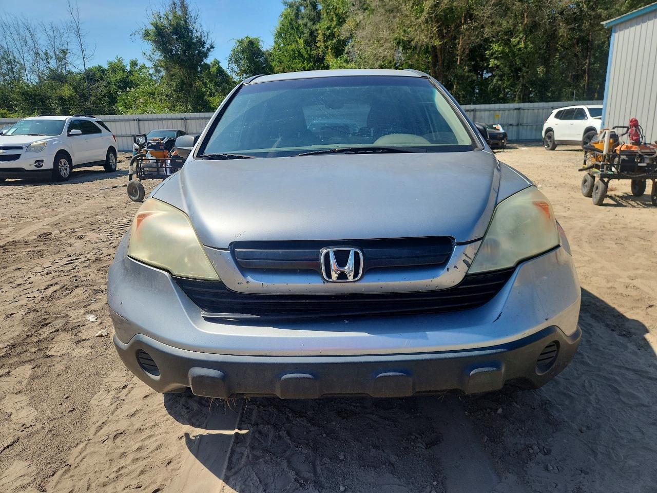 2008 Honda Cr-v Lx Gray vin: 3CZRE38348G702767