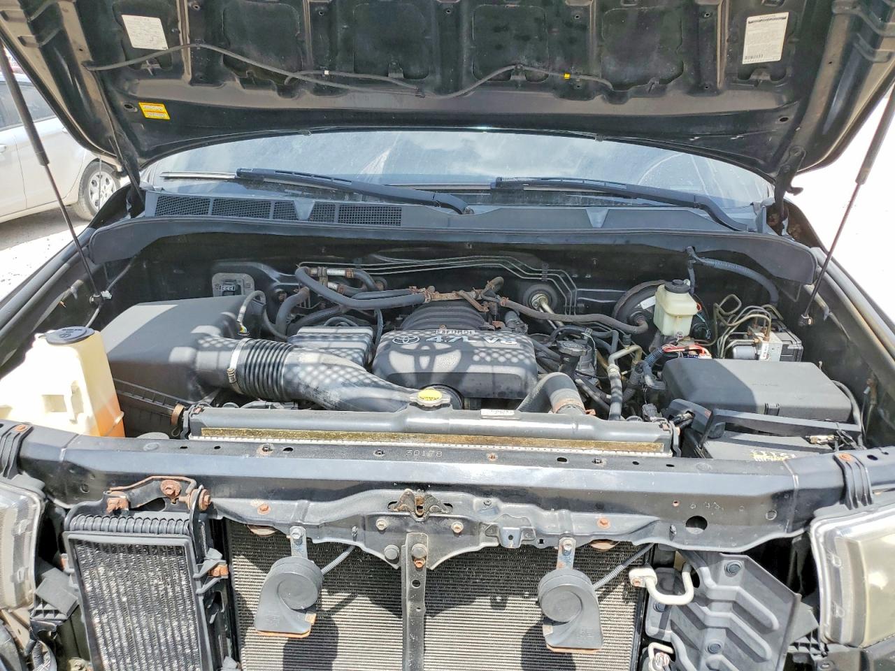 2007 Toyota Tundra Base Black vin: 5TFKT52187X001773