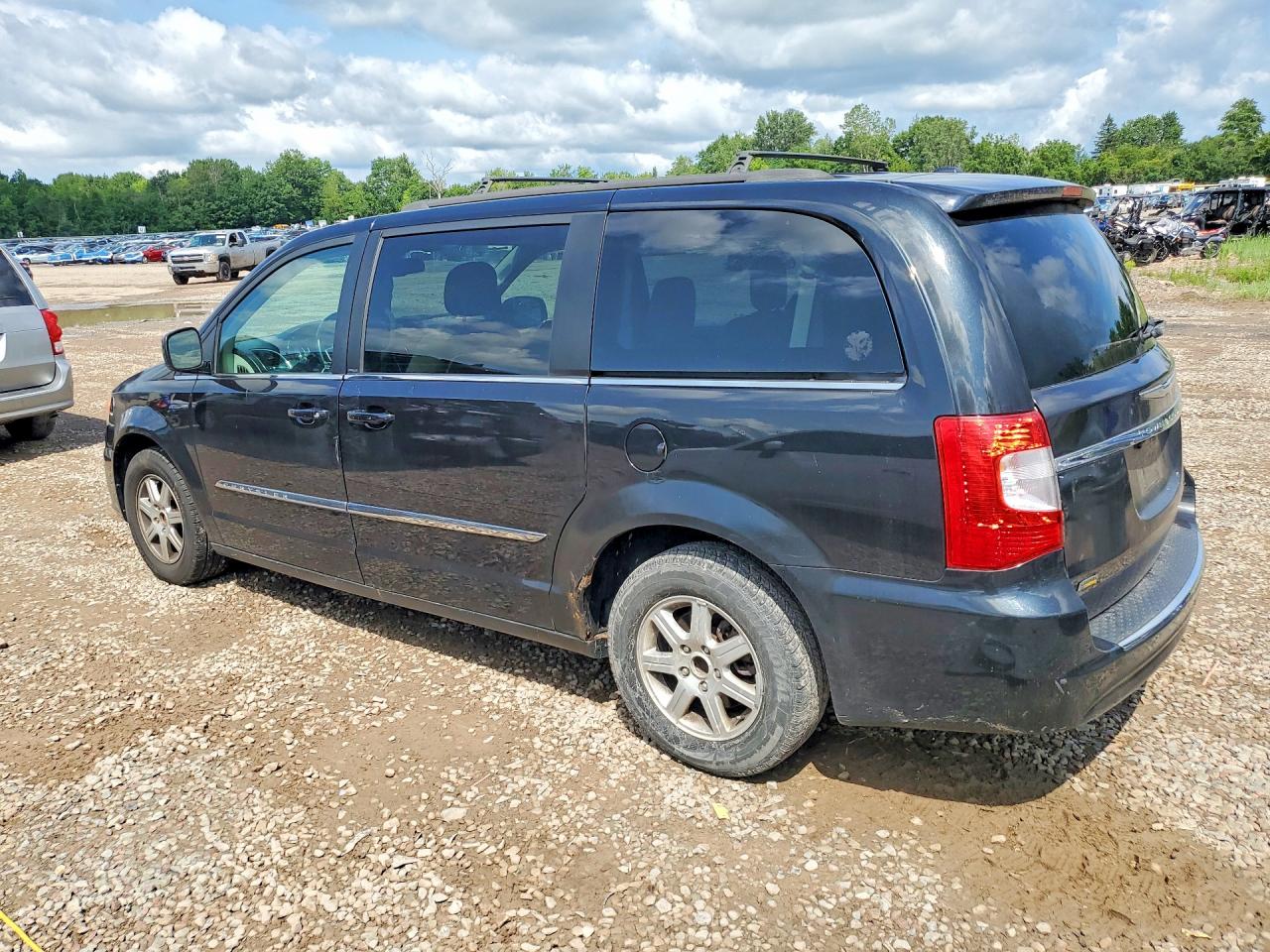 2013 Chrysler Town & Country Touring Черный vin: 2C4RC1BG0DR576858