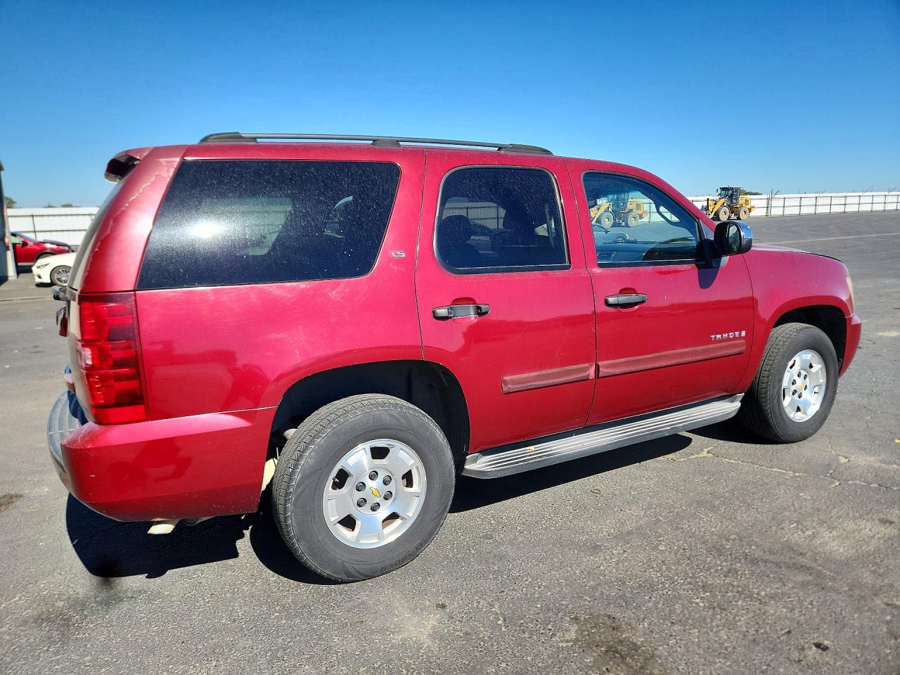 2007 Chevrolet Tahoe C1500 Красный vin: 1GNFC13C67J254546