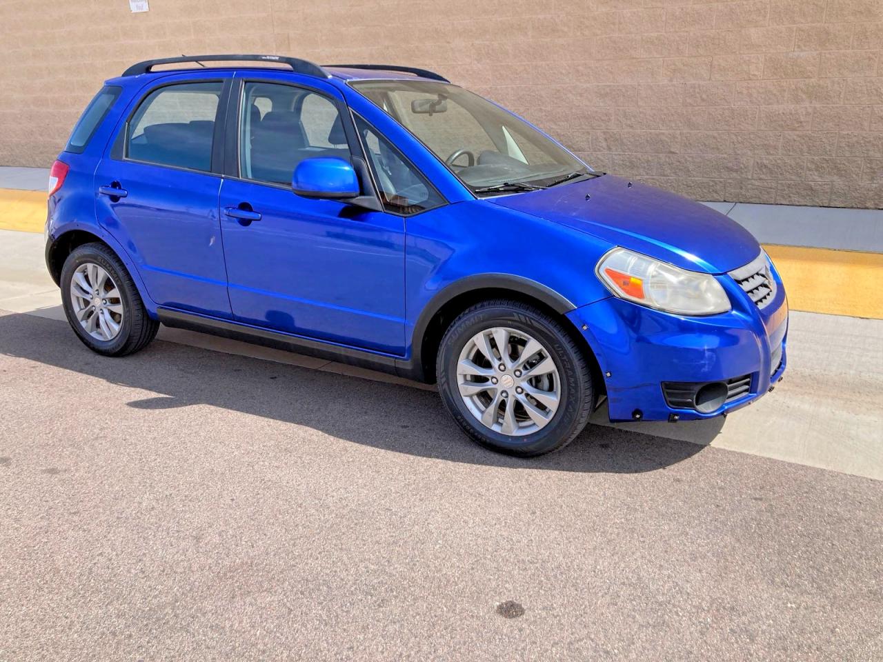 2013 Suzuki Sx4 Blue vin: JS2YB5A31D6101902