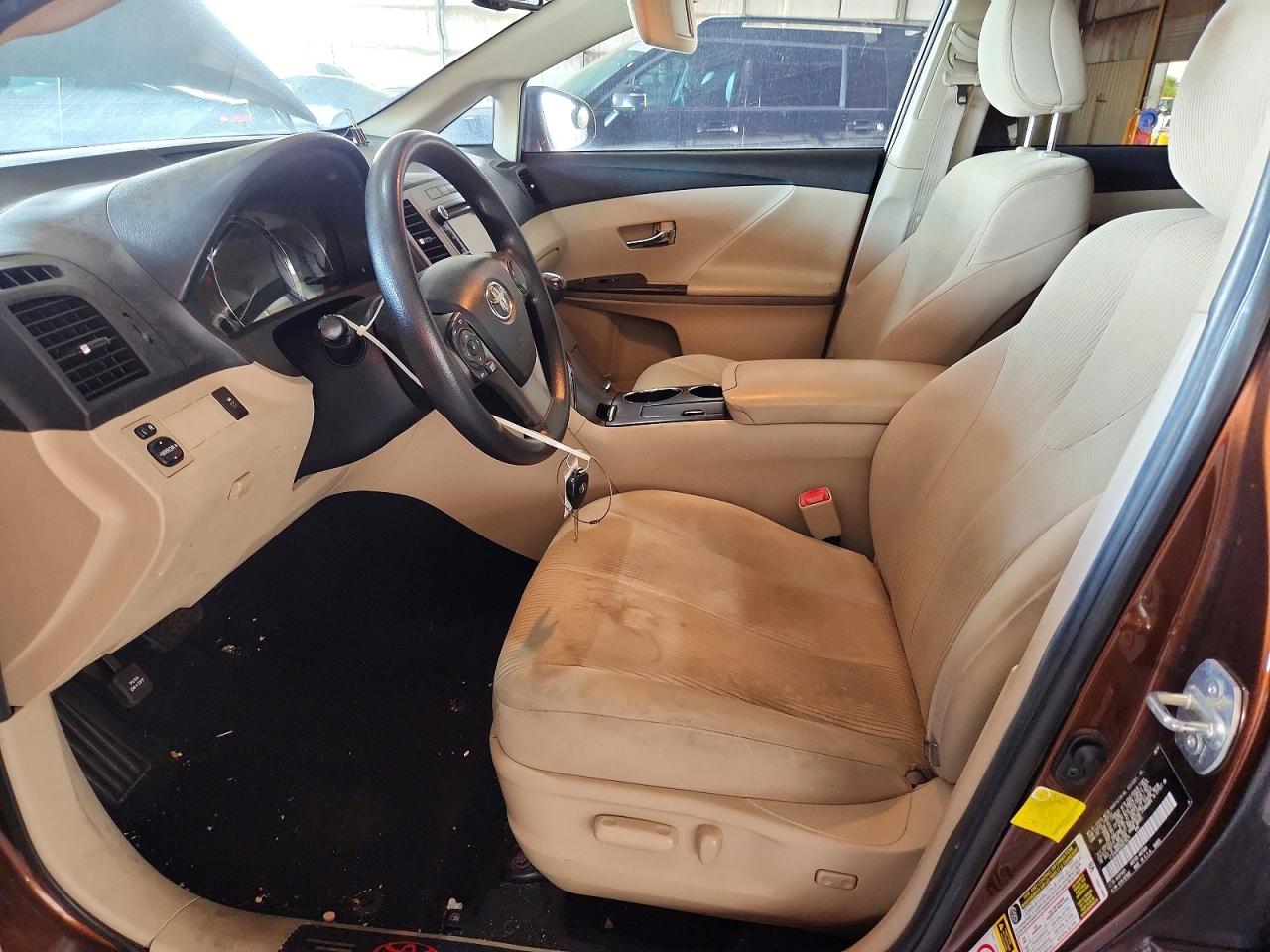 2013 Toyota Venza Le Brown vin: 4T3ZA3BB5DU079574