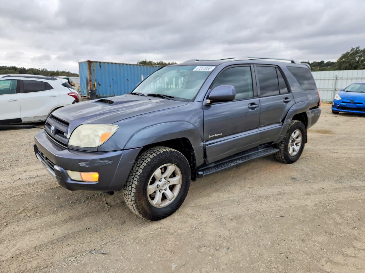 2004 Toyota 4runner Sport Edition Gray vin: JTEZT14R240019910