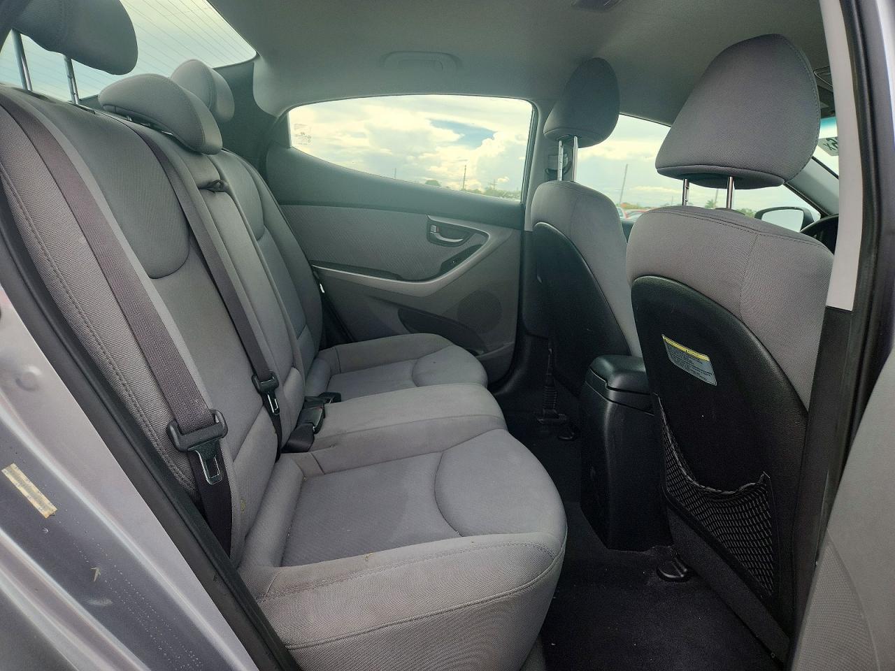 2013 Hyundai Elantra Gls Silver vin: KMHDH4AE6DU660825