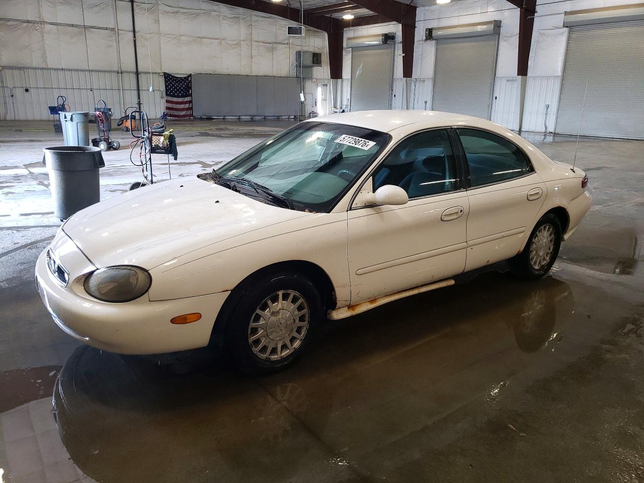 1999 Mercury Sable Gs White vin: 1MEFM50U8XA623240