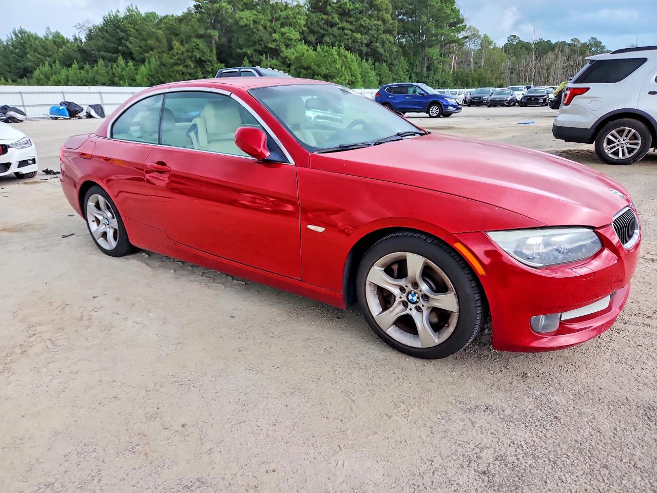 2011 Bmw 335 I Red vin: WBADX7C50BE242061