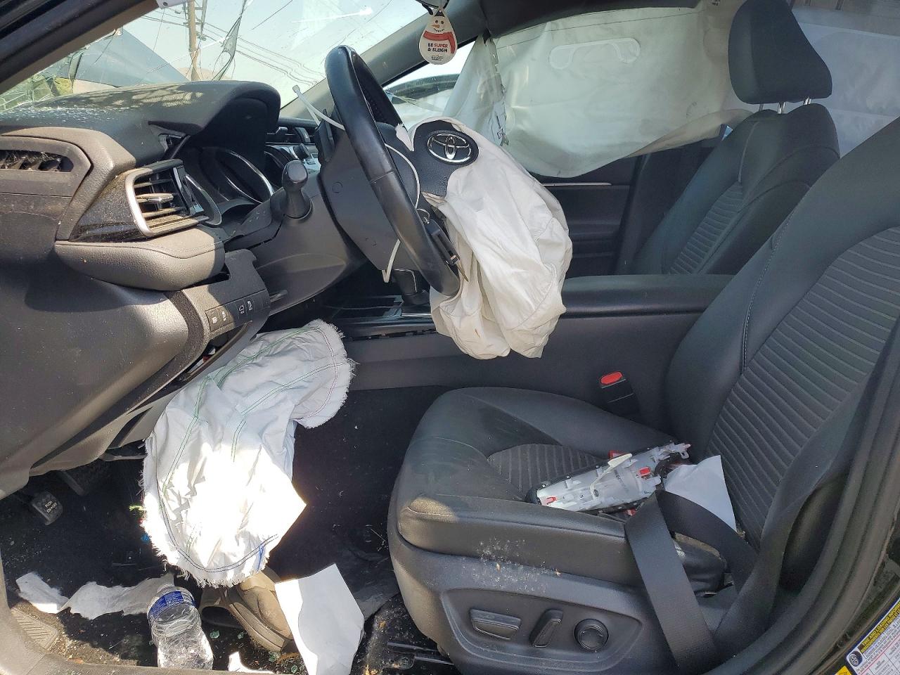 2019 Toyota Camry Se Черный vin: 4T1B11HK2KU776204
